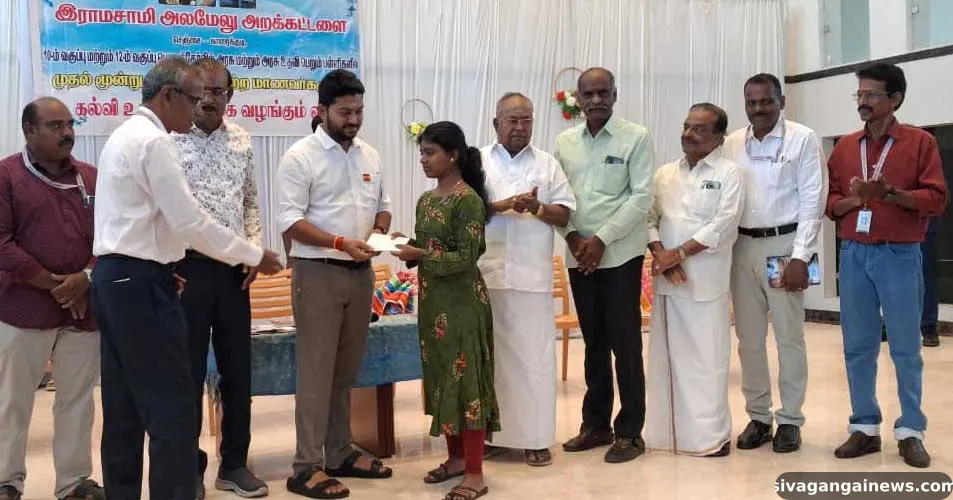 கல்வி உதவித் தொகை வழங்கும் முகாம் மற்றும் மருத்துவ முகாம்