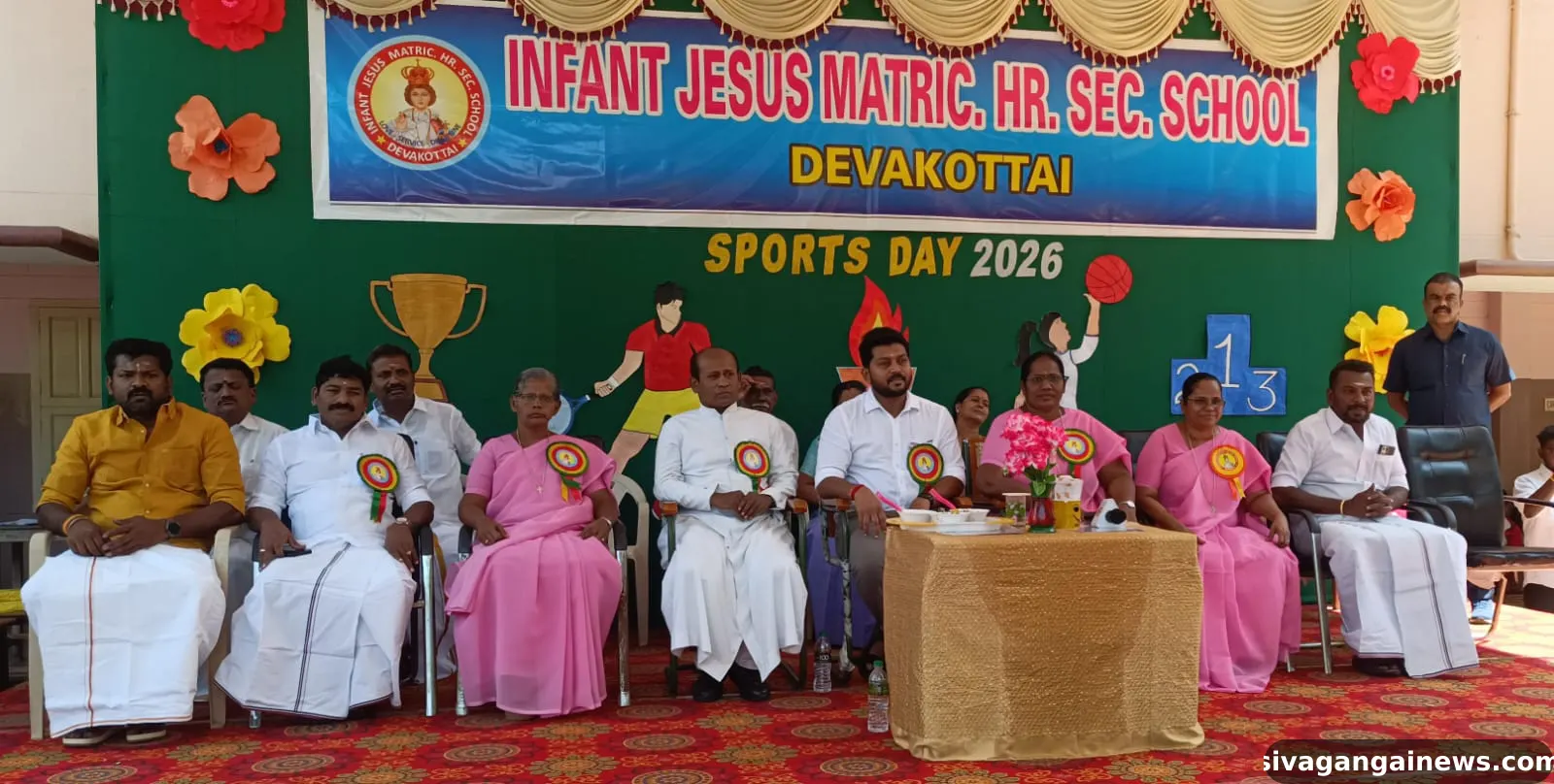 இன்ஃபான்ட் ஜீசஸ் மெட்ரிக் மேல்நிலைப் பள்ளியில் விளையாட்டு விழா