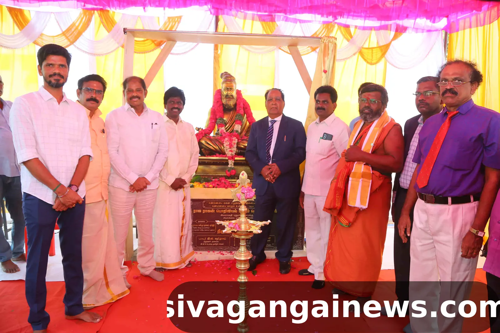 ஸ்ரீ இராஜ ராஜன் பொறியியல் கல்லூரியில்திருவள்ளுவர் சிலை திறப்பு விழா