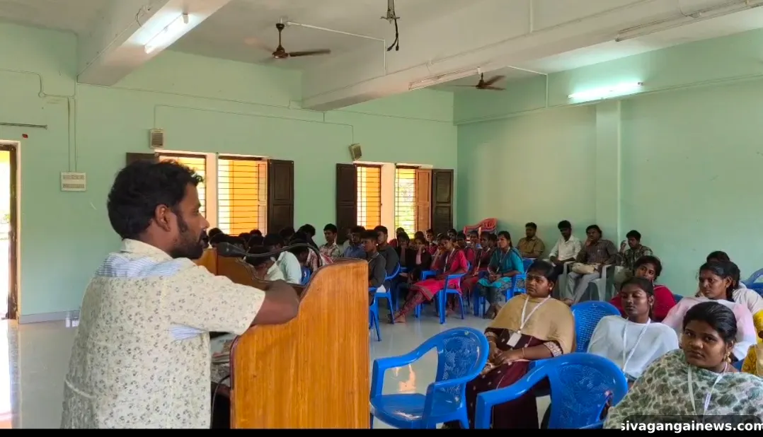 ஸ்ரீ சேவுகன் அண்ணாமலை கல்லூரியில் பயிலரங்கம்